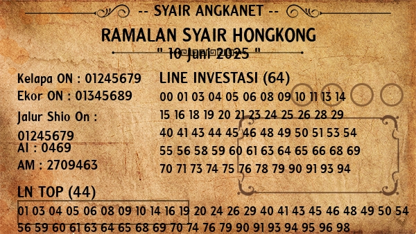 Prediksi Hongkong