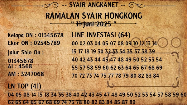 Prediksi Hongkong