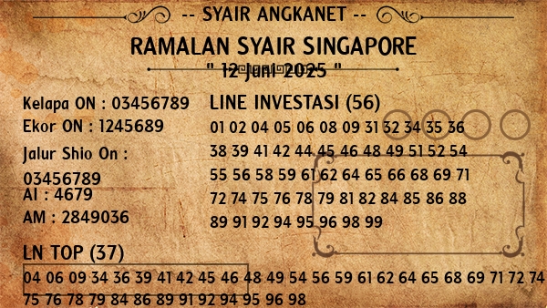 Prediksi Singapore