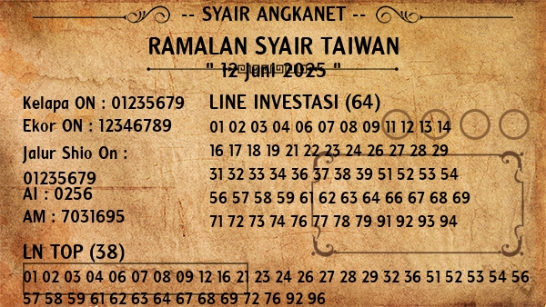 Prediksi Taiwan